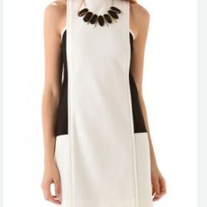 Club Monaco Elegant Black and White Women's Dress size S
